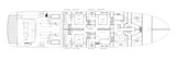 Sanlorenzo SL102A Lower Deck Layout